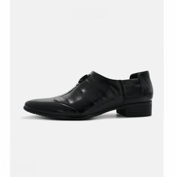 Pantofi Derby din piele italiană premium pentru bărbați, vârf ascuțit, căptușeală respirabilă, piele de vită, stil de afaceri inspirat de britanic