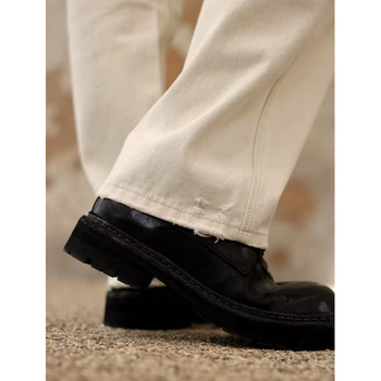 Férfi oversized denimnadrág, európai- és amerikai streetwear stílus, patchwork zsebek, laza egyenes szabás