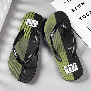 Flip-flops de vară pentru bărbați, cu clips pentru deget, cu deget deschis, durabile pentru exterior