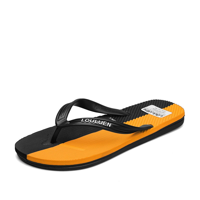 Flip-flops de vară pentru bărbați, cu clips pentru deget, cu deget deschis, durabile pentru exterior