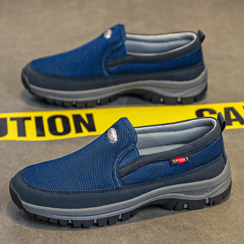 Ανδρικοί ελαφριοί οδηγικοί loafers - κλασικά, καθημερινά, με δίχτυώδες επάνω μέρος
