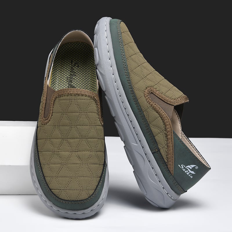Pantofi sport casual pentru bărbați, ușori, fără șireturi, pentru călătorii