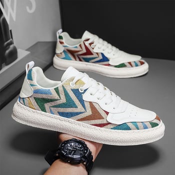 Férfi vászon slip-on edzőcipő, nyár 2025, lélegző, mindennapi kültéri viselet