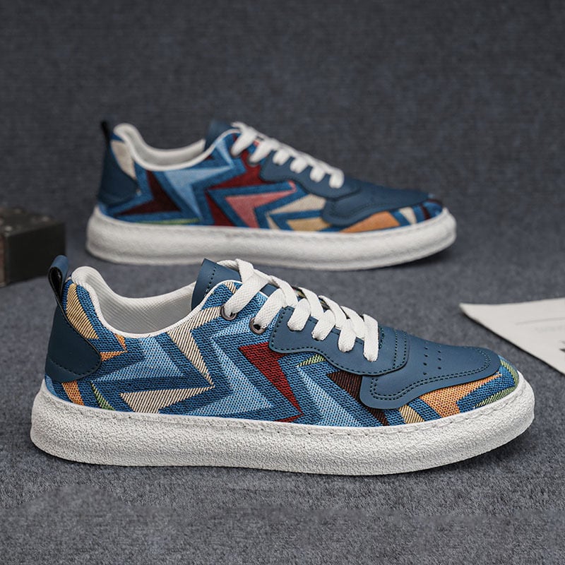 Férfi vászon slip-on edzőcipő, nyár 2025, lélegző, mindennapi kültéri viselet