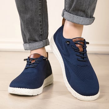 Légáteresztő hálós casual loaferek férfiaknak, könnyűek