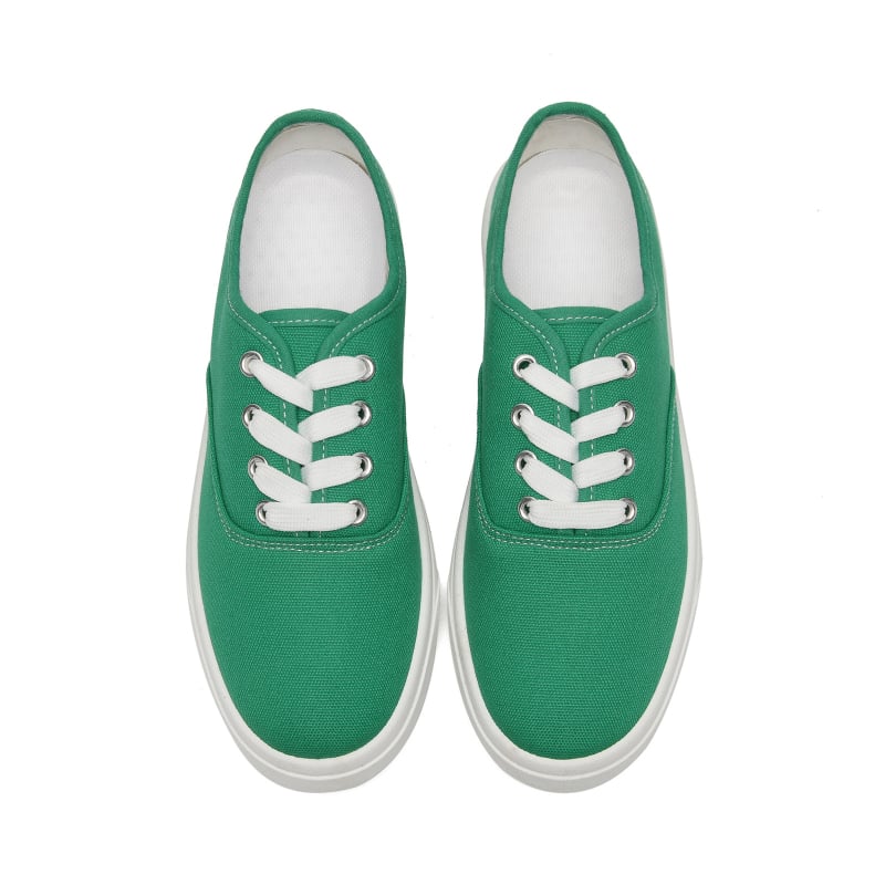 Unisex tenisice od platna, niski profil, za sve sezone, veličine 45.5–47