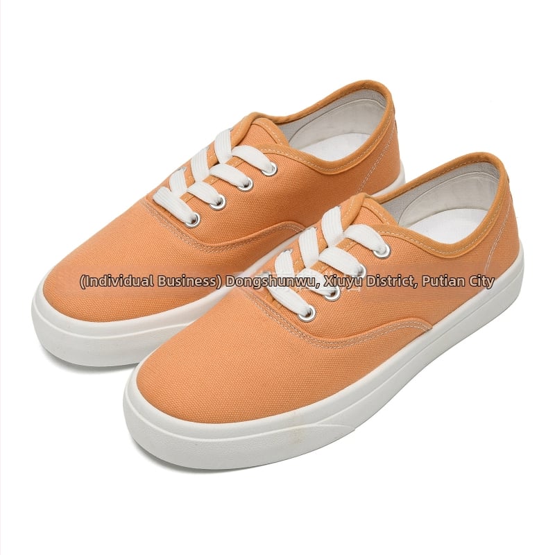 Unisex tenisice od platna, niski profil, za sve sezone, veličine 45.5–47