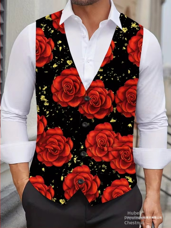 Dlhá rukáv košeľa s potlačou morsého života, golier, jednoradové zapínanie, štíhla silueta, polyester