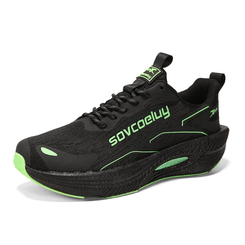 Pantofi de alergare ușori, respirabili, cu plasă, vară 2026, talpă ultraușoară din carbon popcorn, unisex pantofi sport casual