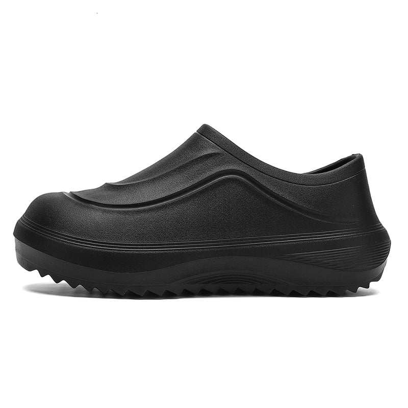 Pantofi bucătar bărbați, vară 2026, pantofi de lucru antiderapare și impermeabili, pantofi de ploaie slip-on, EVA cu vârf închis