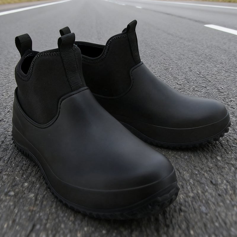 Fleece béléses szakács cipő férfiaknak, slip-on, őszi-téli 2024