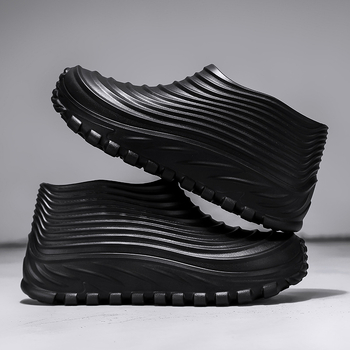 Tufeng pantofi EVA de înălțime medie — ușori, multifuncționali pentru bucătari, muncă și casual, talpă antiderapantă, durabili, cu înălțire, unisex, pentru toate sezoanele