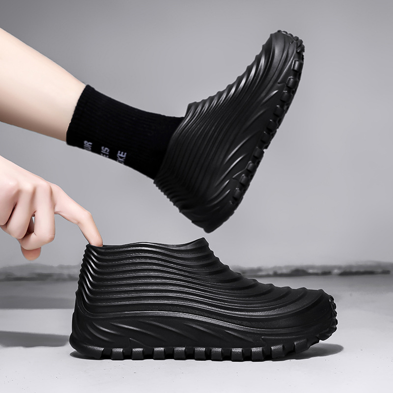 Tufeng pantofi EVA de înălțime medie — ușori, multifuncționali pentru bucătari, muncă și casual, talpă antiderapantă, durabili, cu înălțire, unisex, pentru toate sezoanele