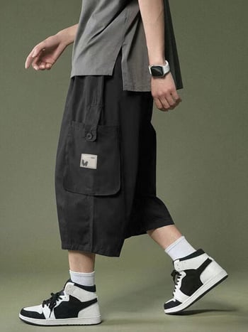 Pantaloni scurți de lucru în stil american pentru bărbați, vară 2025, subțiri, lejeri, croială dreaptă, model 3034