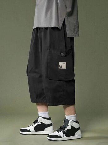 Pantaloni scurți de lucru în stil american pentru bărbați, vară 2025, subțiri, lejeri, croială dreaptă, model 3034