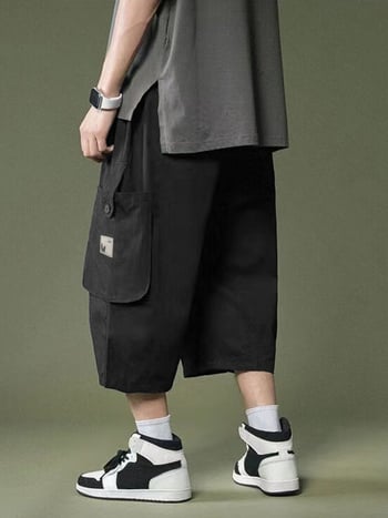 Pantaloni scurți de lucru în stil american pentru bărbați, vară 2025, subțiri, lejeri, croială dreaptă, model 3034