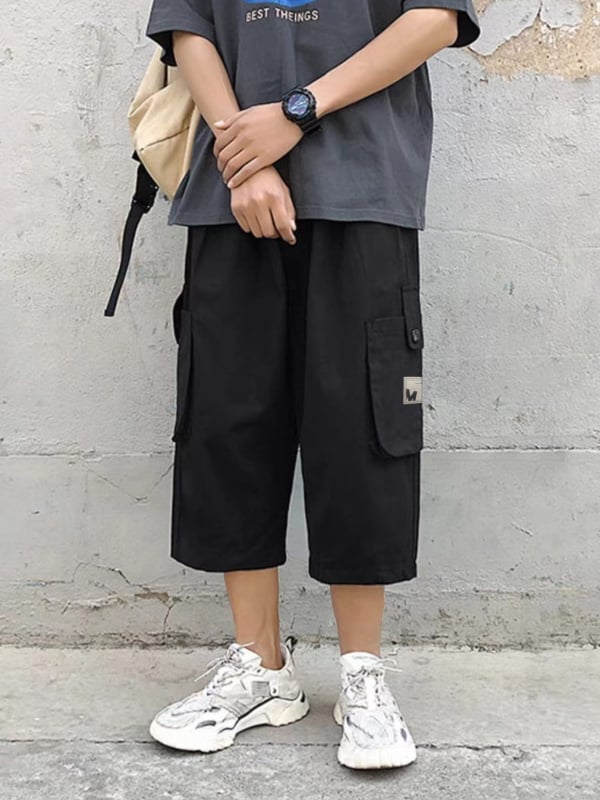 Pantaloni scurți de lucru în stil american pentru bărbați, vară 2025, subțiri, lejeri, croială dreaptă, model 3034