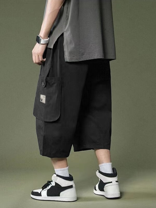 Pantaloni scurți de lucru în stil american pentru bărbați, vară 2025, subțiri, lejeri, croială dreaptă, model 3034