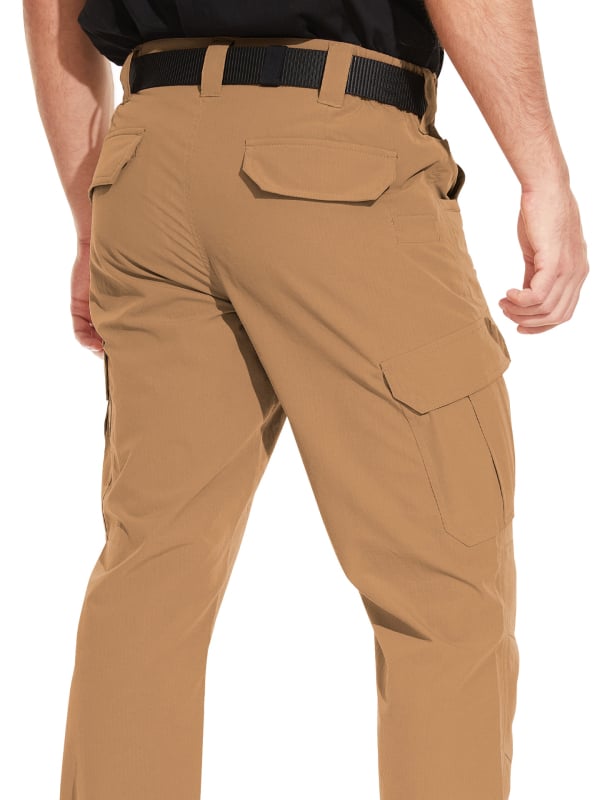 Pantaloni tactici pentru bărbați cu numeroase buzunare, pantaloni de lucru durabili, rezistenți la zgârieturi și rupere, pantaloni casual de lucru, în mărime mare