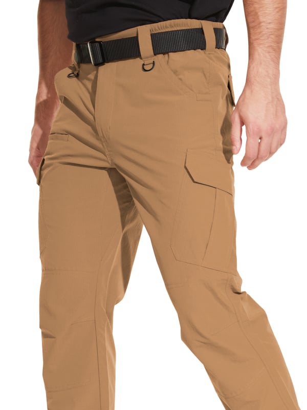 Pantaloni tactici pentru bărbați cu numeroase buzunare, pantaloni de lucru durabili, rezistenți la zgârieturi și rupere, pantaloni casual de lucru, în mărime mare