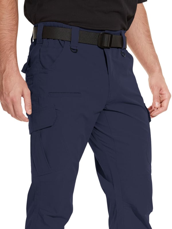 Pantaloni tactici pentru bărbați cu numeroase buzunare, pantaloni de lucru durabili, rezistenți la zgârieturi și rupere, pantaloni casual de lucru, în mărime mare