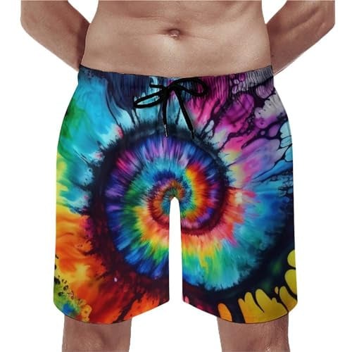 Muške ljetne šorceve za plažu s brzim sušenjem i 3D printom, ležerni sportski stil