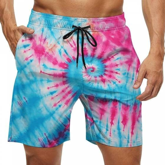 Muške ljetne šorceve za plažu s brzim sušenjem i 3D printom, ležerni sportski stil