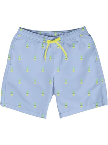 Șorturi de plajă pentru bărbați, uscare rapidă, 4 inch inseam, șorturi sport casual pentru înot cu căptușeală din plasă, poliester