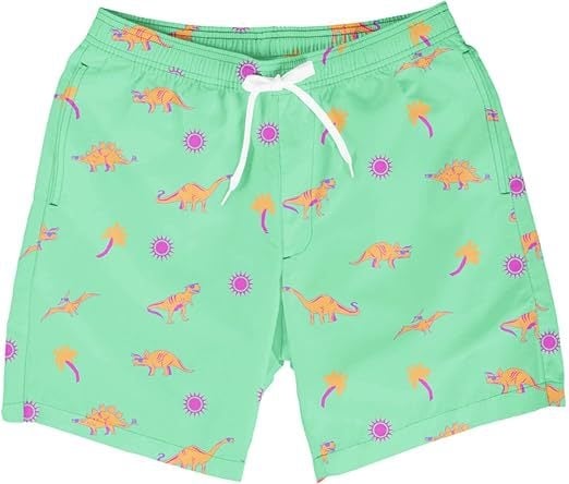 Șorturi de plajă pentru bărbați, uscare rapidă, 4 inch inseam, șorturi sport casual pentru înot cu căptușeală din plasă, poliester