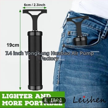 9 részes labda- és levegőpumpa készlet tűkkel