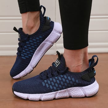 Adidași unisex Flyknit, plasă respirabilă, ușori, pentru alergare casual