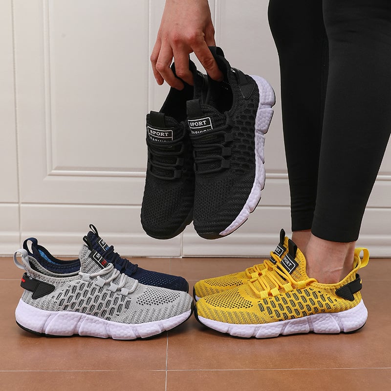 Adidași unisex Flyknit, plasă respirabilă, ușori, pentru alergare casual