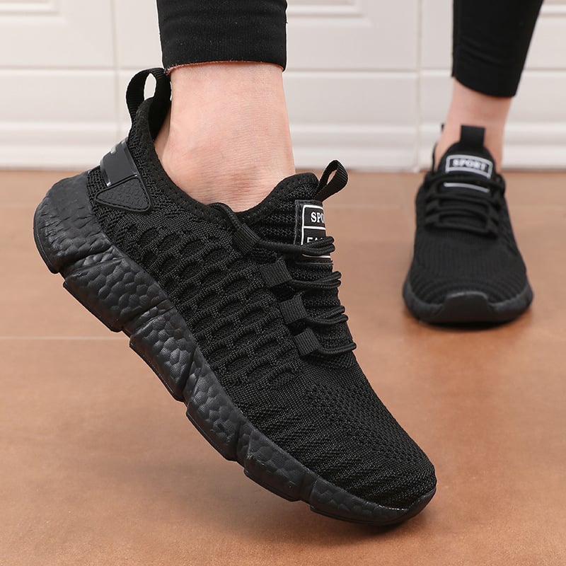 Adidași unisex Flyknit, plasă respirabilă, ușori, pentru alergare casual