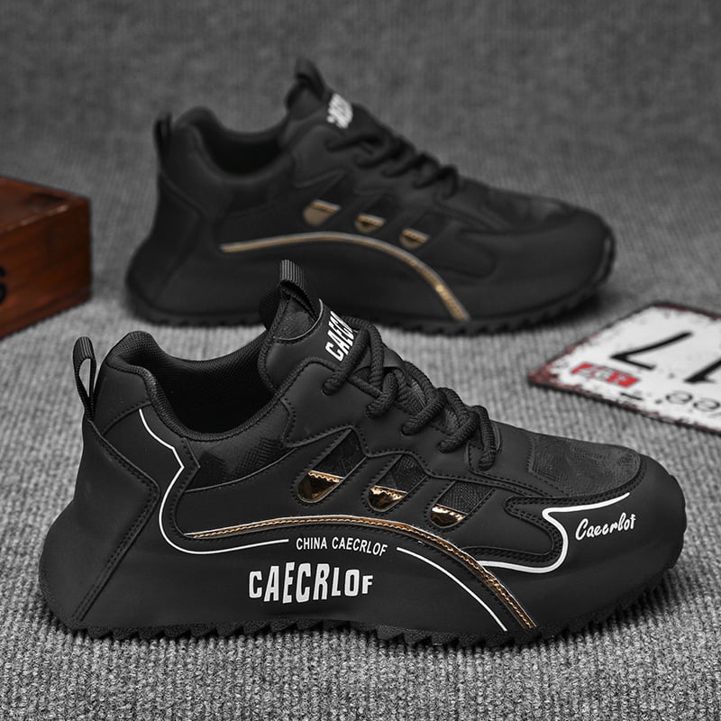Férfi dad shoe stílusú sportcipő tavasszal-ősszel, kényelmes, tartós, alkalmi viselet