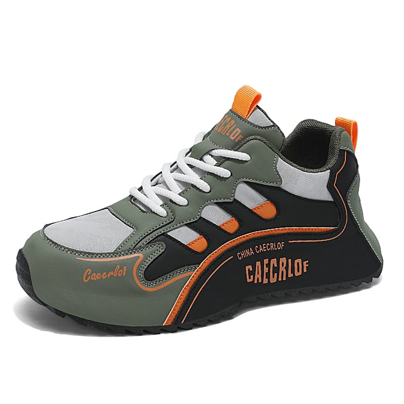 Férfi dad shoe stílusú sportcipő tavasszal-ősszel, kényelmes, tartós, alkalmi viselet