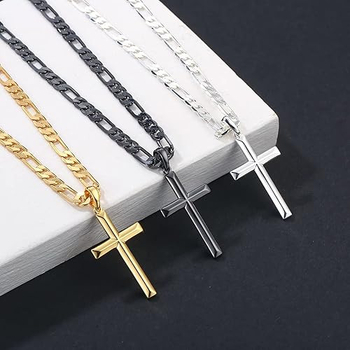 Ogrlica s križem od titan čelika – minimalistički, elegantan i svestran privjesak za žene