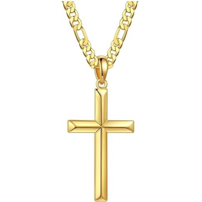 Ogrlica s križem od titan čelika – minimalistički, elegantan i svestran privjesak za žene