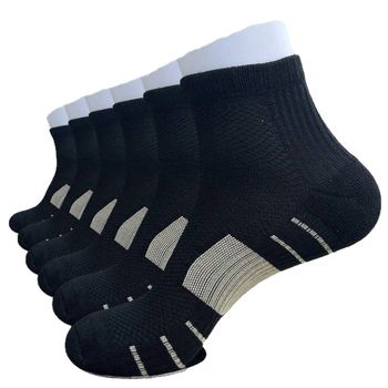 Șosete sportive cu talpă absorbantă, uscare rapidă, antiderapante, lungime medie, colorate; pentru alergare, ciclism, drumeții și baschet.