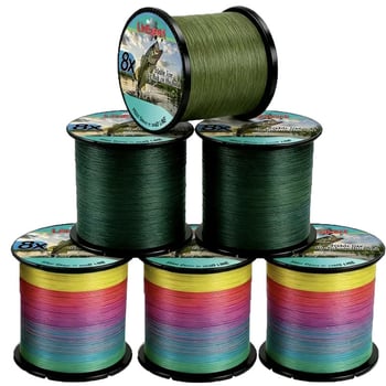 LinExpert 300 m PE πλεγμένη γραμμή με οκτώ νήματα για ψάρεμα με τεχνητά δολώματα, θαλάσσιο ψάρεμα και ψάρεμα στον πάγο
