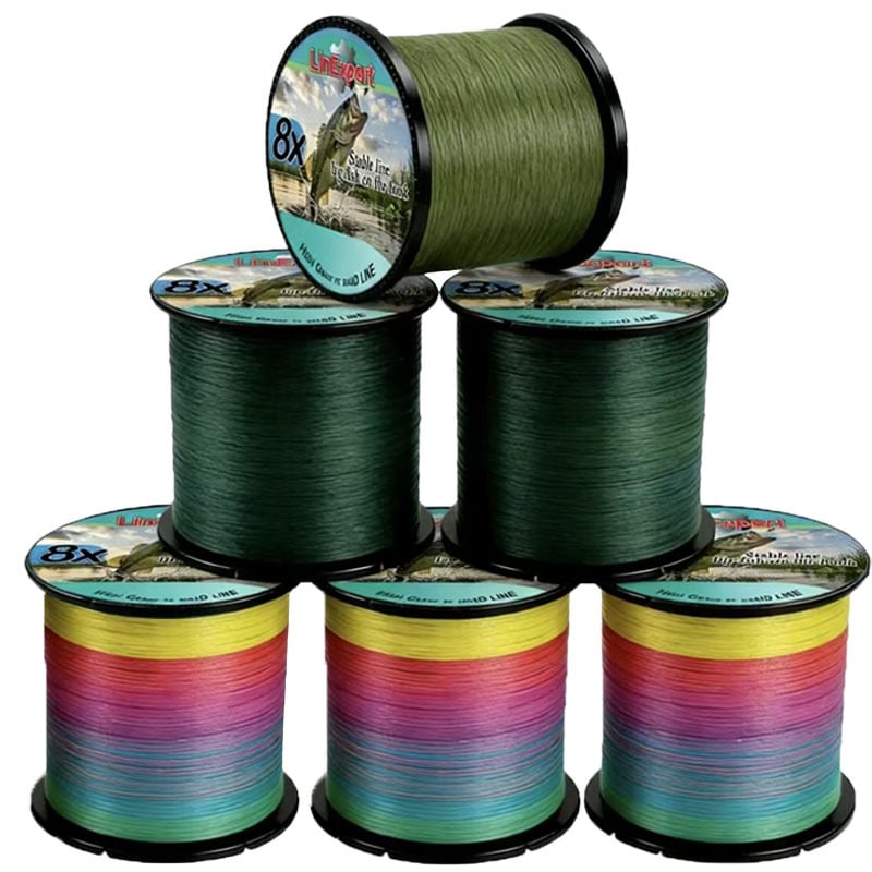 LinExpert 300 m PE πλεγμένη γραμμή με οκτώ νήματα για ψάρεμα με τεχνητά δολώματα, θαλάσσιο ψάρεμα και ψάρεμα στον πάγο