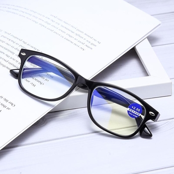 Ochelari de citit ultra-ușori, lentile cu protecție împotriva luminii albastre, pentru vedere la distanță și aproape, design minimalist și elegant, multifuncționali și rezistenți la căderi.