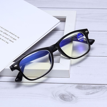 Ochelari de citit ultra-ușori, lentile cu protecție împotriva luminii albastre, pentru vedere la distanță și aproape, design minimalist și elegant, multifuncționali și rezistenți la căderi.