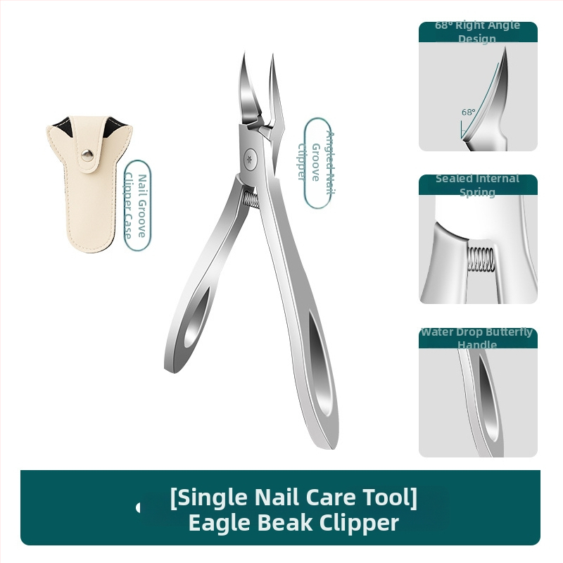 Set pentru pedicure cu clește pentru unghii, margine înclinată – unelte de manichiură de înaltă calitate