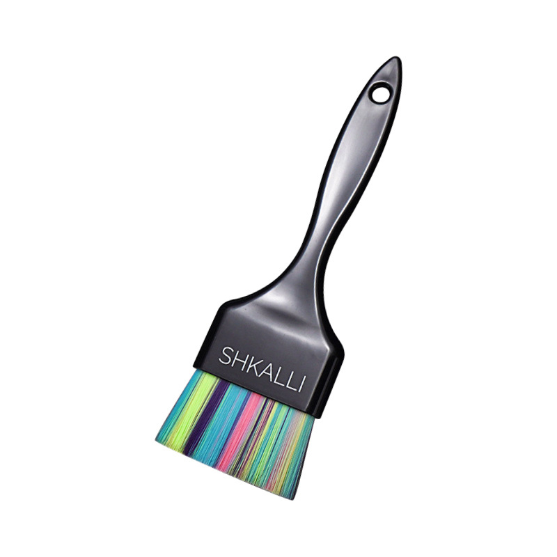 Pensulă de vopsire cu peri moi, extinsă, pentru decolorare în salon și nuanțe uniforme