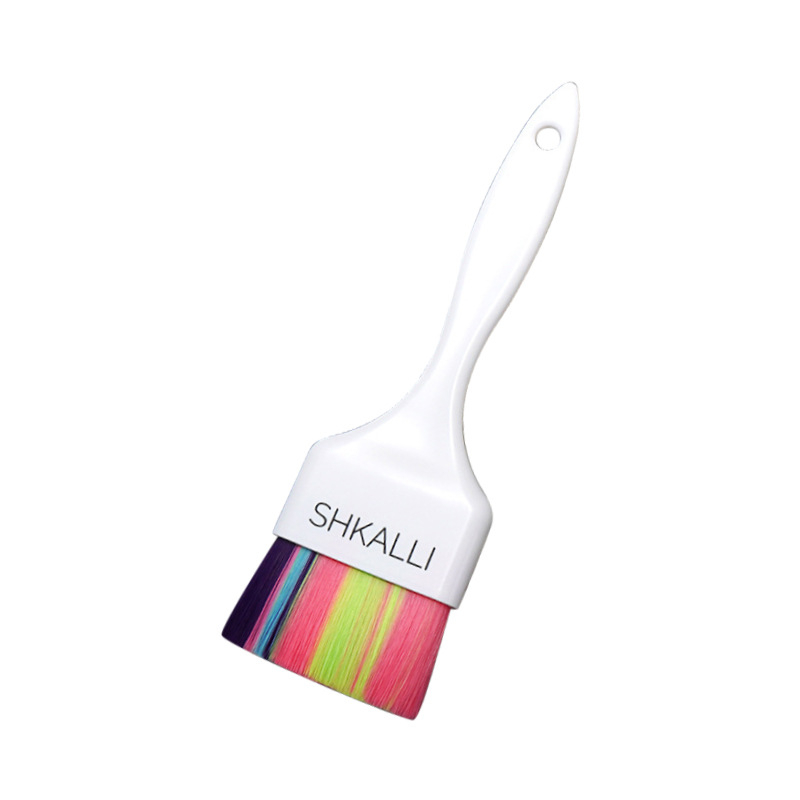 Pensulă de vopsire cu peri moi, extinsă, pentru decolorare în salon și nuanțe uniforme