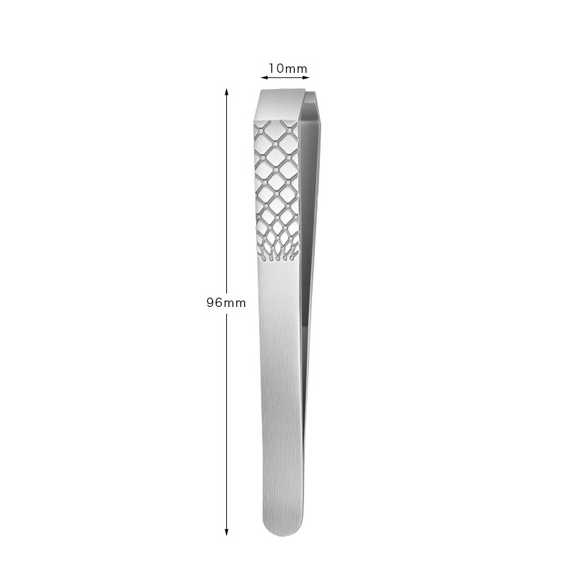 Pensetă cu deschidere de 1 cm pentru smulgerea părului, pentru barbă, sprâncene și fire albe, instrument manual de îngrijire pentru bărbați