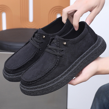 Férfiaknak készült vászoncipő Old Beijing stílusban, mindennapi viselet, slip-on, könnyű és kényelmes