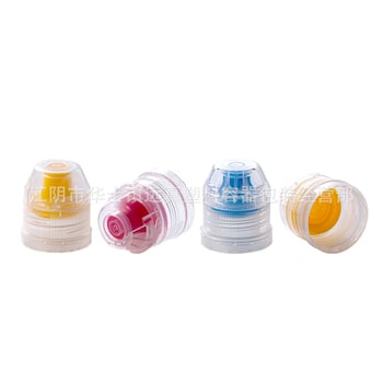 28 mm plastični push-pull poklopac sa silikonovim ventilom, razne boje