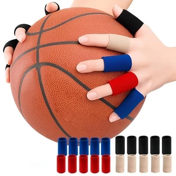 Nylon ujjsvédők sportokra, ízületi védelem kosárlabda és röplabda esetén, elasztikus kézöv, védőfelszerelés íráshoz és nyújtáshoz