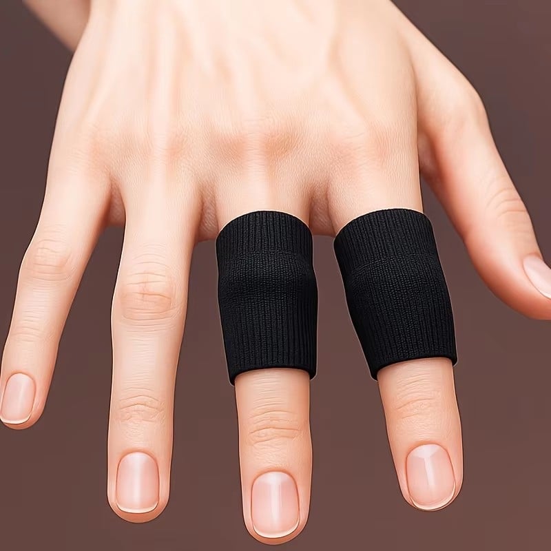 Nylon ujjsvédők sportokra, ízületi védelem kosárlabda és röplabda esetén, elasztikus kézöv, védőfelszerelés íráshoz és nyújtáshoz